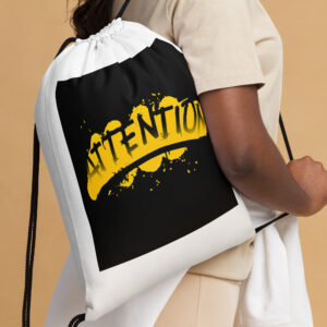 Drawstring bag "Attention Mode"