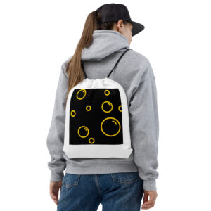 Drawstring bag "Bubble Vibe"