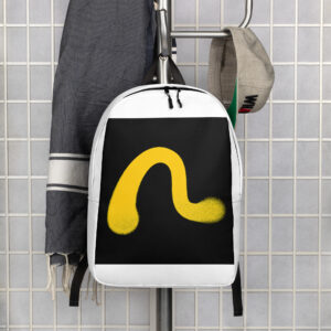 Minimalist Backpack "Golden Curve"