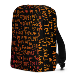 Minimalist Backpack "Endless Love"