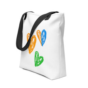Tote bag "Color Hearts"