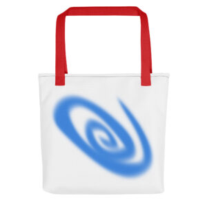 Tote bag "Blue Spiral"