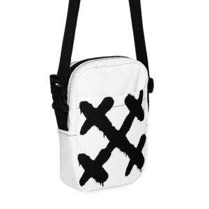 Utility crossbody bag "Raw Rebellion"