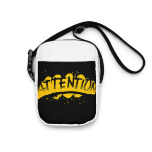 Utility crossbody bag "Attention Mode"