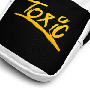 Utility crossbody bag "Toxic Vibes"