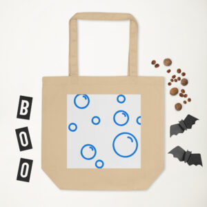Eco Tote Bag "Bubble Flow"