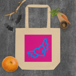 Eco Tote Bag "Heart Flight"