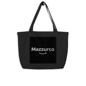 Large organic tote bag "Mazzurco"