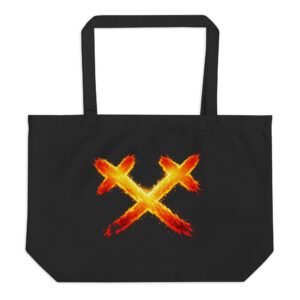 Large organic tote bag