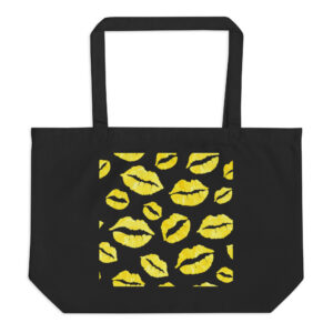 Large organic tote bag