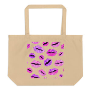 Large organic tote bag