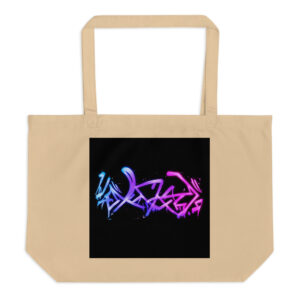 Large organic tote bag