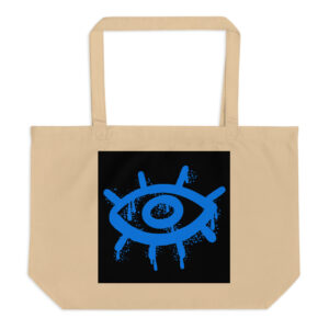 Large organic tote bag