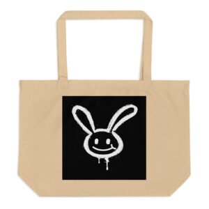 Large organic tote bag
