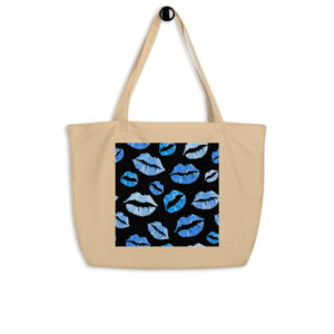 Large organic tote bag