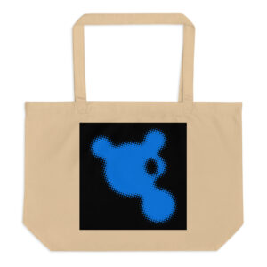 Large organic tote bag